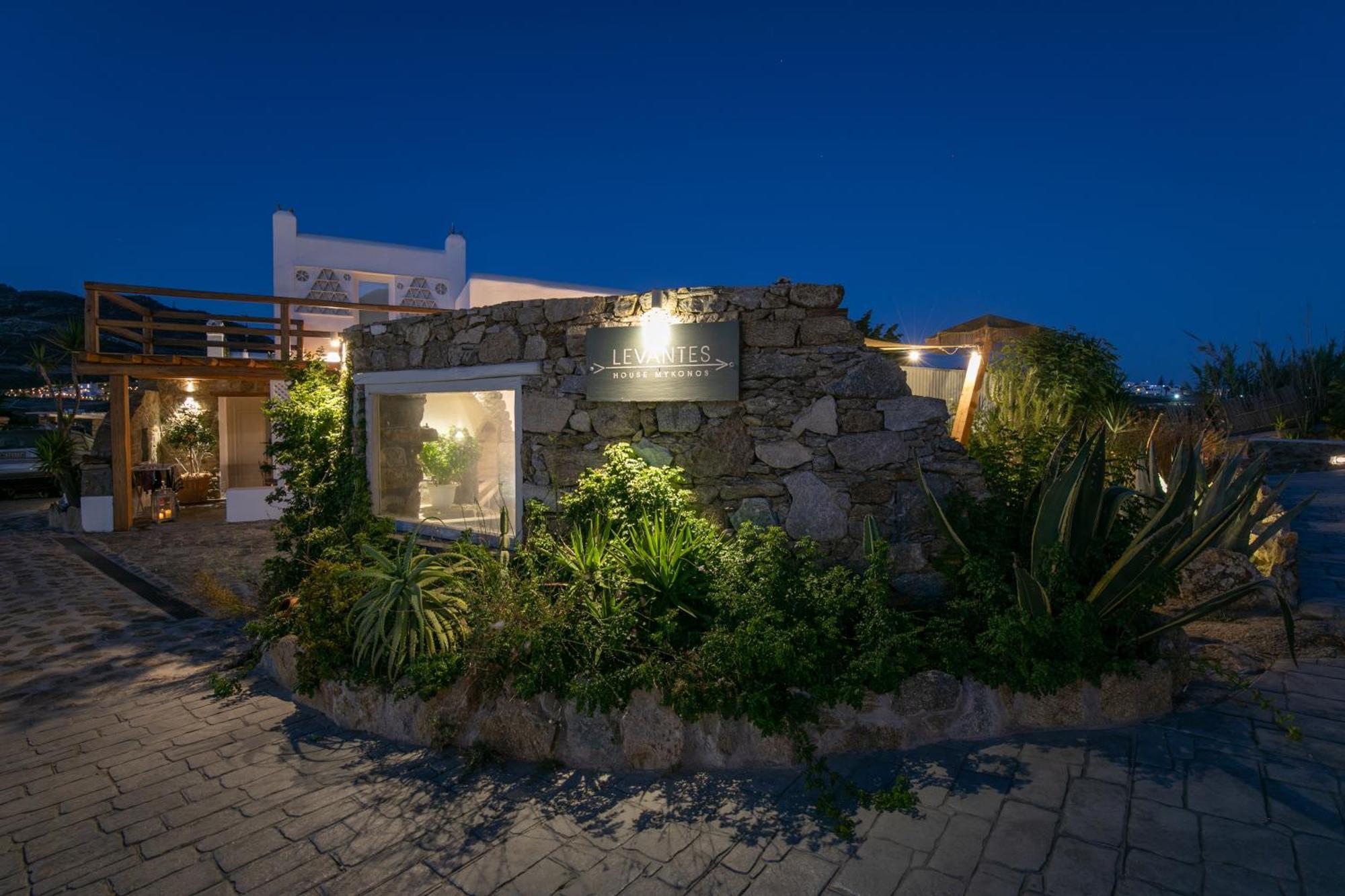 Levantes House Mykonos Ano Mera Esterno foto