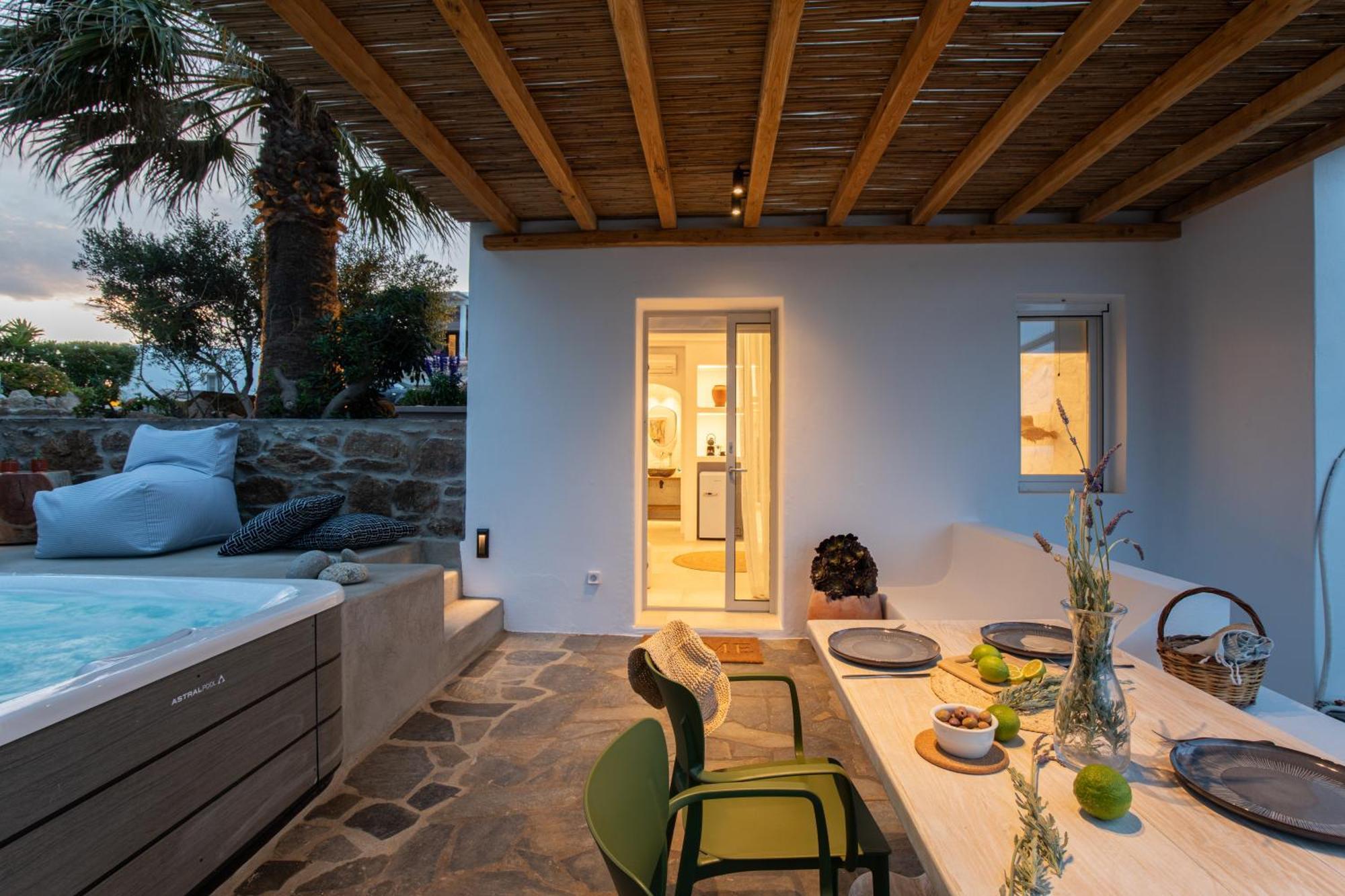 Levantes House Mykonos Ano Mera Esterno foto