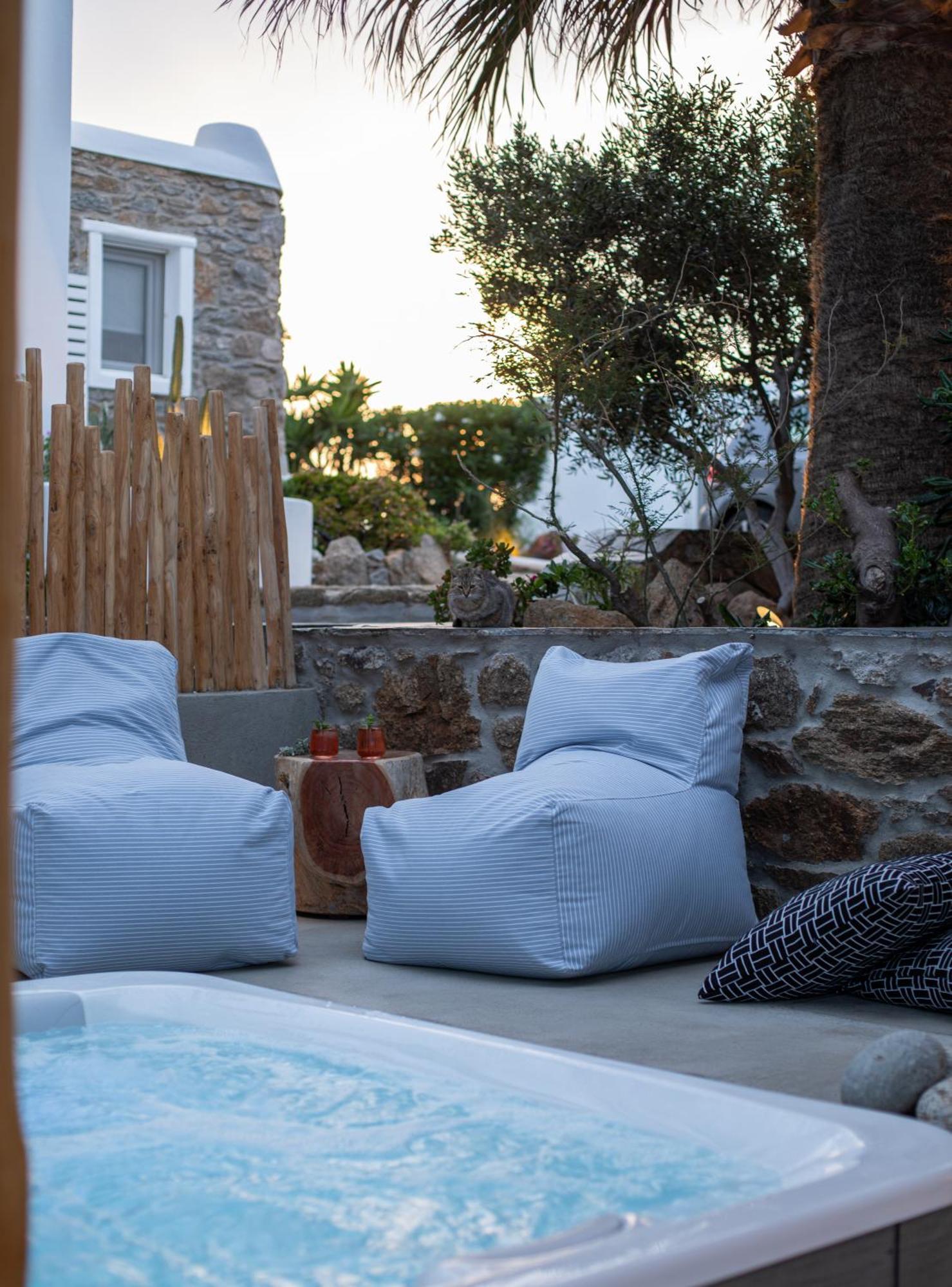 Levantes House Mykonos Ano Mera Esterno foto